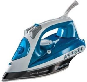 Russell Hobbs Supreme Steam Pro 23971-56 Dampstrygejern 2600W Sort Blå Grå Hvid