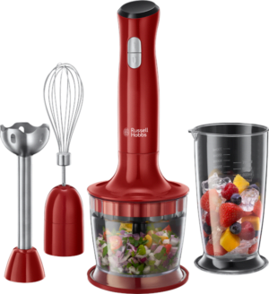 Russell Hobbs Desire 24700-56 3 in 1 Stavblender Rød/sort - 24700-56