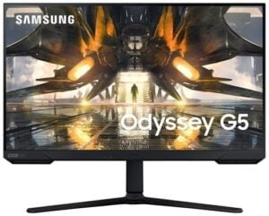 Samsung Odyssey G5 S32AG500PU 32 2560 x 1440 HDMI DisplayPort 165Hz Pivot Skærm