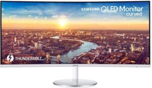 Samsung C34J791WTR 34 3440 x 1440 HDMI DisplayPort Thunderbolt 3 100Hz