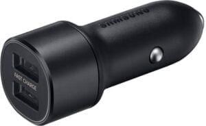 Samsung Dual Car Charger 15Watt Bilstrømsadapter