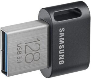 Samsung FIT  MUF-128AB 128GB USB 3.1 Sort
