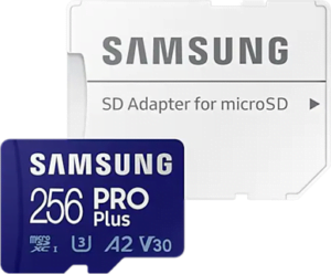Samsung Pro  microSDXC A2 / Video Class V30 / UHS-I U3 / Class10