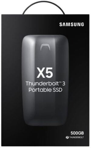 Samsung Portable SSD X5 SSD MU-PB500B 500GB Thunderbolt 3