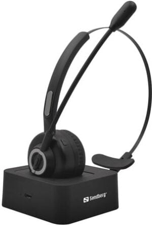 Sandberg Bluetooth Office Headset Pro Trådløs Headset Sort