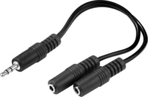 Sandberg MiniJack splitter 1->2