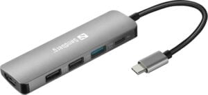 Sandberg USB-C Dock HDMI 3xUSB PD 100W Dockingstation