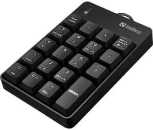 Numerisk USB Tastatur Med Ledning Fra Sandberg