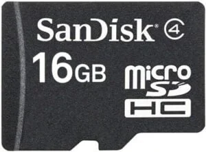 SanDisk microSDHC Class 4