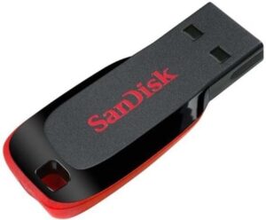 SanDisk Cruzer Blade 32GB USB 2.0 Sort Rød - SDCZ50-032G-B35