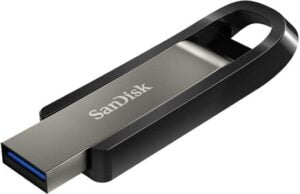 SanDisk Extreme Go 128GB USB 3.2 Gen 1 Sort