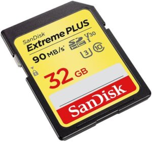 SanDisk Extreme PLUS SDHC Video Class V30 / UHS Class 3 / Class10