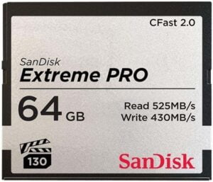 SanDisk Extreme Pro CFast 2.0 Card