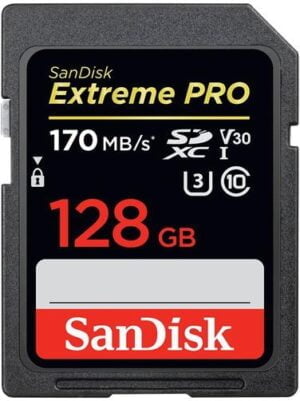 SanDisk Extreme Pro SDXC Video Class V30 / UHS-I U3 / Class10