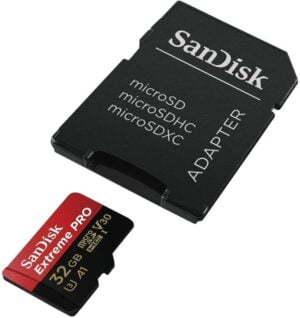 SanDisk Extreme Pro microSDHC A1 / Video Class V30 / UHS-I U3