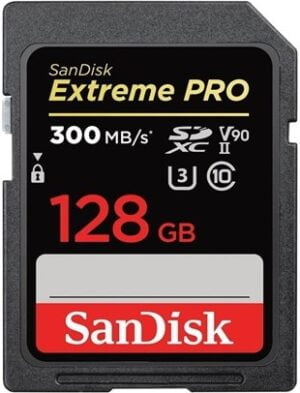 SanDisk Extreme Pro SDXC UHS-II Memory Card UHS-II U3 / Class10 - SDSDXDK-128G-GN4IN