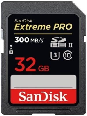 SanDisk Extreme Pro SDHC UHS-II Memory Card UHS-II U3 / Class10 - SDSDXDK-032G-GN4IN