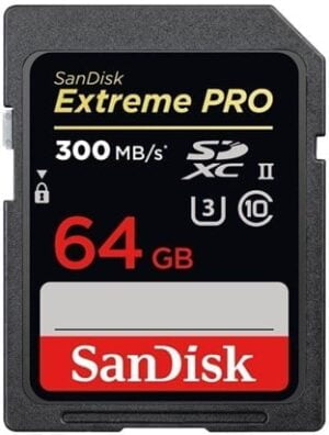 SanDisk Extreme Pro SDXC UHS-II Memory Card UHS-II U3 / Class10 - SDSDXDK-064G-GN4IN