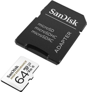 SanDisk High Endurance microSDXC Video Class V30 / UHS-I U3 / Class10