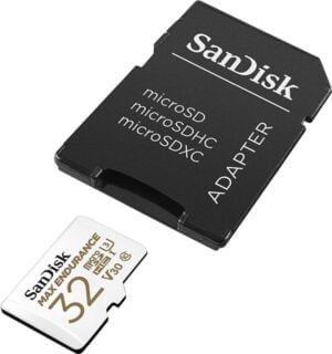 SanDisk Max Endurance microSDHC Video Class V30 / UHS-I U3 / Class10