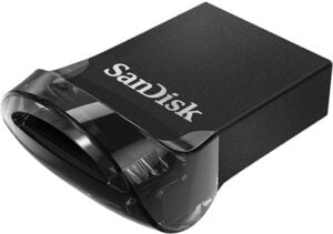 SanDisk Ultra Fit 16GB USB 3.1 Sort - SDCZ430-016G-G46