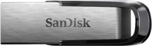 SanDisk Ultra Flair 128GB USB 3.0 Sølv - SDCZ73-128G-G46