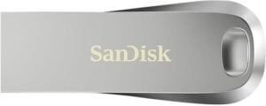 SanDisk Ultra Luxe 256GB USB 3.1 Gen 1 Sølv - SDCZ74-256G-G46