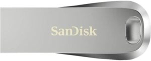 SanDisk Ultra Luxe 64GB USB 3.1 Gen 1 Sølv - SDCZ74-064G-G46
