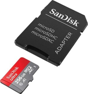 SanDisk Ultra microSDXC A1 / UHS-I U1 / Class10 - SDSQUA4-256G-GN6MA