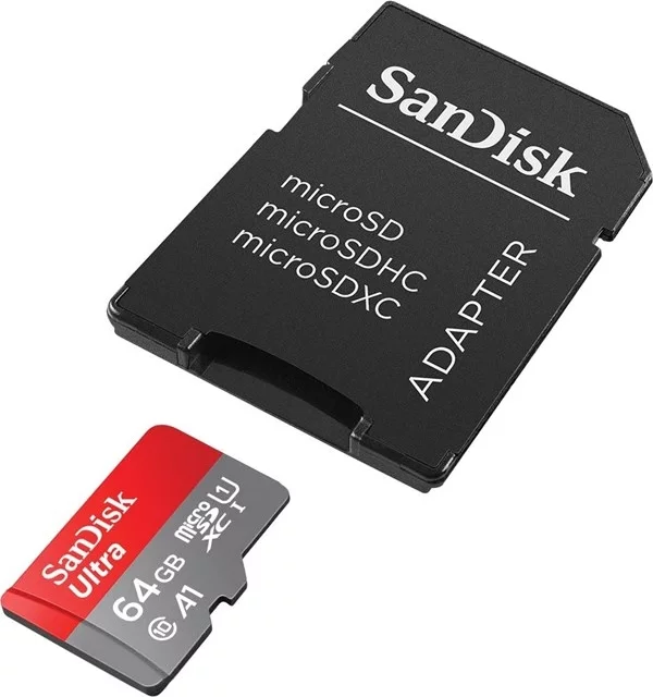SanDisk Ultra microSDXC A1 / UHS-I U1 / Class10 - SDSQUA4-064G-GN6MA