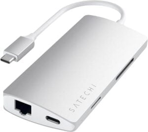 Satechi Aluminum Multi-Port Adapter V2 Dockingstation - ST-TCMA2M