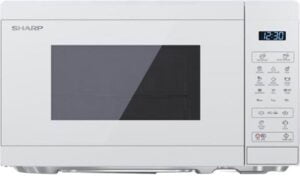 Sharp Mikrobølgeovn med grill Fritstående 800W 20liter Krystalhvid