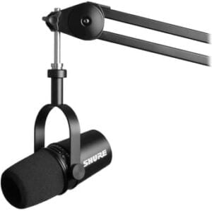 Shure MV7 Mikrofon Kabling -47dBFS/Pa Cardioid (ensrettet) Sort