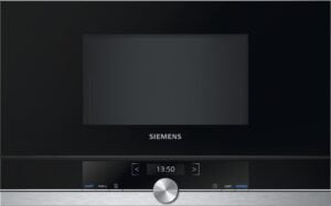 Siemens iQ700 Mikrobølgeovn Til indbygning 900W 21liter Rustfrit stål