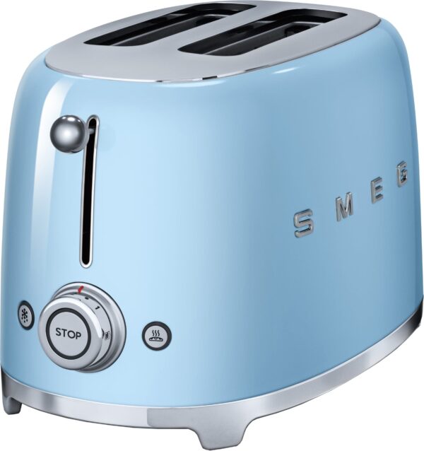 Smeg 50's Style TSF01PBEU Brødrister Himmelblå