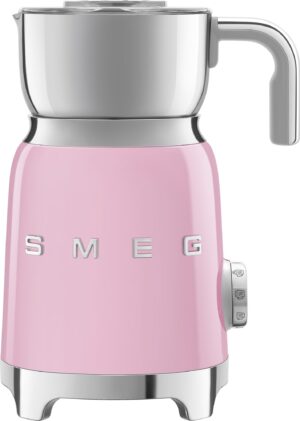 Smeg 50's Style Mælkeskummer 600ml Rosa