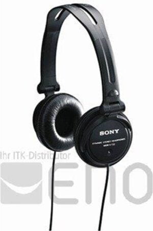 Sony MDR V150 Kabling Sort Hovedtelefoner Sort