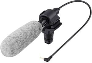 Sony ECM CG60 Mikrofon Kabling Sort