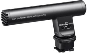 Sony ECM GZ1M Mikrofon Kabling Mono Sort