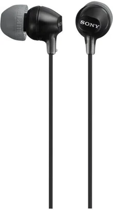 Sony MDR EX15LP Kabling Øreproptelefoner Sort