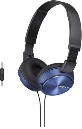 Sony MDR ZX310 Kabling Hovedtelefoner Sort Blå