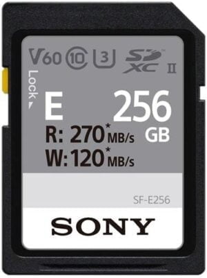 Sony SF-E Series SF-E256 SDXC UHS-II Memory Card UHS-II U3 / Class10