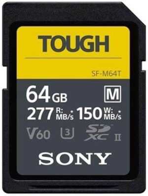 Sony SF-M Series SF-M64 SDXC UHS-II Memory Card UHS Class 3 / Class10