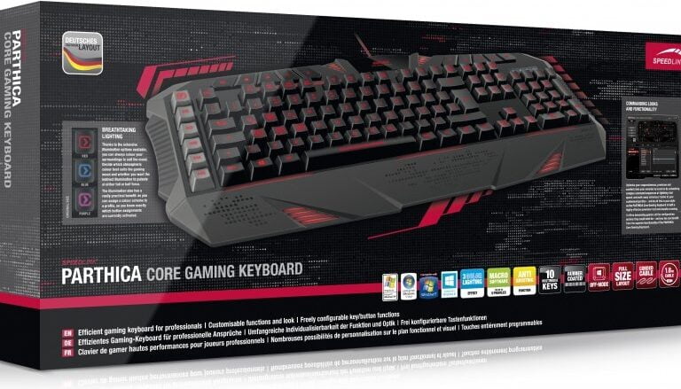 SPEEDLINK PARTHICA Gaming Keyboard