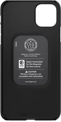 Spigen Thin Fit Series Beskyttelsescover Polykarbonat Sort