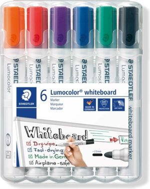 Whiteboard Lumocolor rund 2mm ass 6stk. - 351 WP6