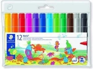 Staedtler Fiberpen Noris Club Jumbo 3,0mm ass 12 Stk.