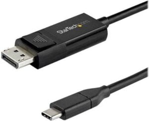 StarTech.com 6ft (2m) USB C to DisplayPort 1.4 Cable 8K 60Hz/4K - Reversible DP to USB-C or USB-C to DP Video Adapter Cable HBR3/HDR/DSC USB / DisplayPort-kabel 2m
