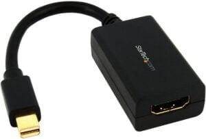 StarTech.com Videoadapter DisplayPort / HDMI 76.2mm Sort
