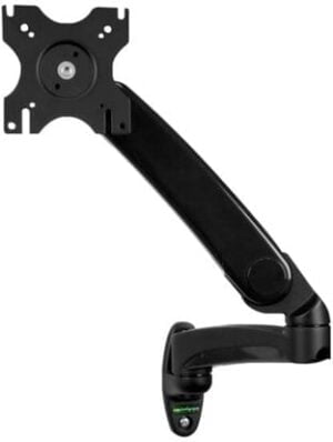 StarTech.com Wall Mount Monitor Arm - Full Motion Articulating - Adjustable - Supports Monitors 12 to 34 - VESA Monitor Wall Mount - Black (ARMPIVWALL) Mount 12-30 Plasma / LCD / TV
